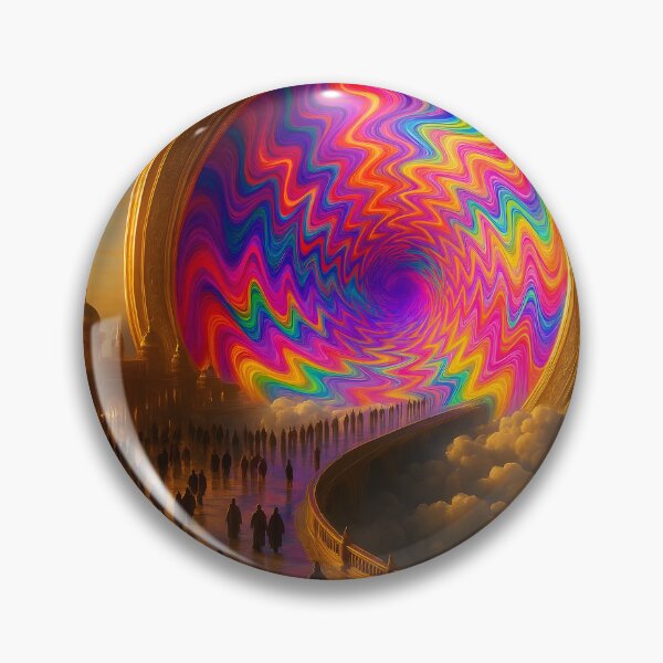 Item preview, Golden Gateway to the Psychedelic Dimension designed and sold by DuttyLion.