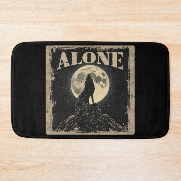 Item preview, Alone wolf designed and sold by jackoslimited.