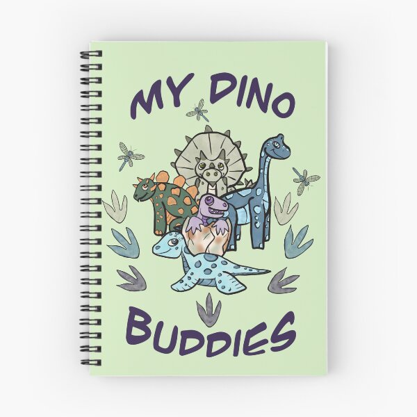 Item preview, My Dino Buddies— Illustration  designed and sold by Jodi Mahaffey.