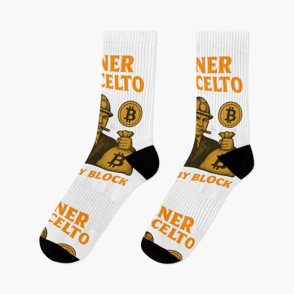 Item preview, "Miner Marcelto – Block by Block" | Bitcoin Mining Design designed and sold by BitCrop.