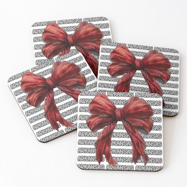 Item preview, Girly Bow Arkansas designed and sold by Spike The Punch Design Co..