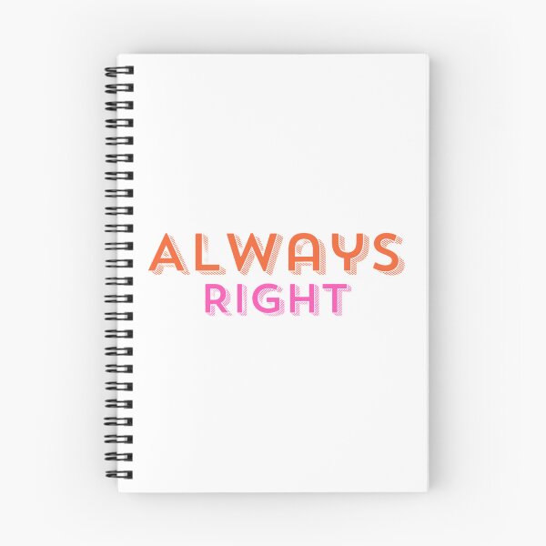 Item preview, Always Right – Funny Sassy Text Sticker designed and sold by siarag7.