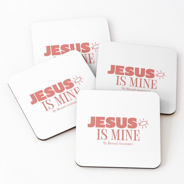 Item preview, Jesus is Mine My Blessed Assurance Faith Filled Design designed and sold by Dina's Digital Designs.