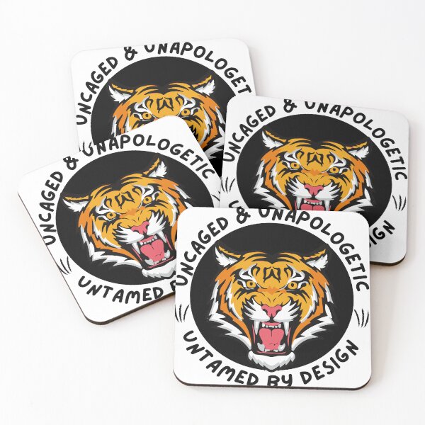 Item preview, Tiger's roar, uncaged unapologetic, untamed by design designed and sold by Team Wings.