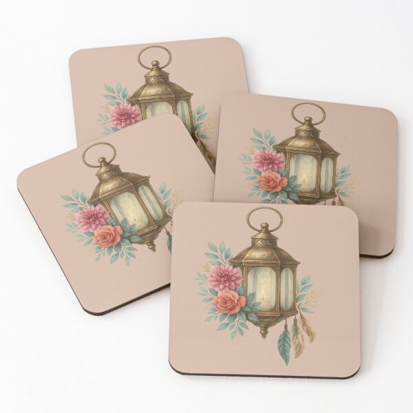 Item preview, Boho Lantern Blossoms designed and sold by Rikaura.