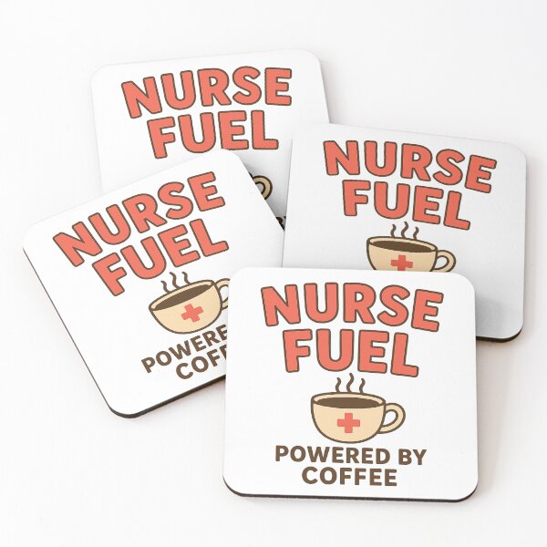 Item preview, Nurse Fuel – Powered by Coffee | Funny Nurse Coffee Lover Design designed and sold by Dragonfly-10.