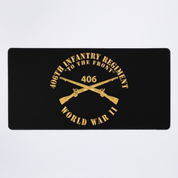Item preview, Army - 406th Infantry Regiment - To the Front - WWII w Branch X 300 designed and sold by Military Insignia Products.