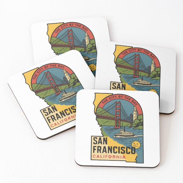 Item preview, San Francisco Vintage Style Decal designed and sold by Decal Mania.