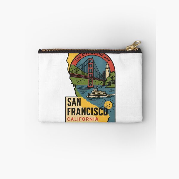 Item preview, San Francisco Vintage Style Decal designed and sold by Decal Mania.