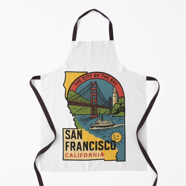 Item preview, San Francisco Vintage Style Decal designed and sold by Decal Mania.