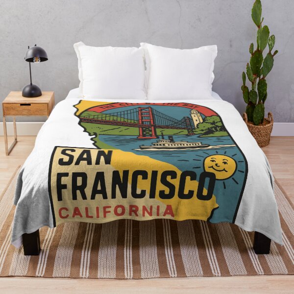Item preview, San Francisco Vintage Style Decal designed and sold by Decal Mania.