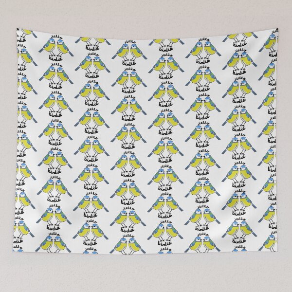 Item preview, Blue Tits - Hello birdie! designed and sold by herjoyfulheart.