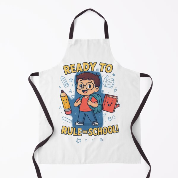Item preview, Back to School – Ready to Rule the School | Cute Cartoon Design designed and sold by JAMOUM1.