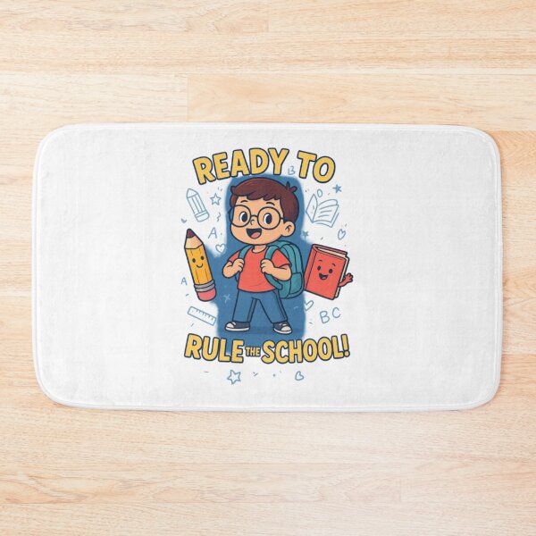 Item preview, Back to School – Ready to Rule the School | Cute Cartoon Design designed and sold by JAMOUM1.