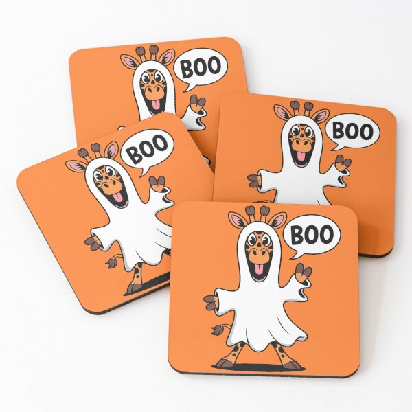 Item preview, Giraffe Boo Halloween designed and sold by ChearshiPrints.