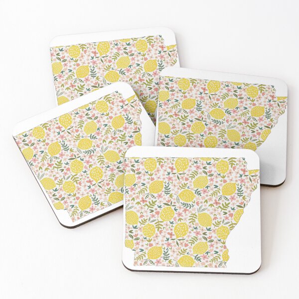 Item preview, Arkansas Lemons & Flowers designed and sold by Spike The Punch Design Co..