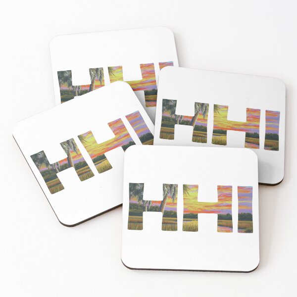 Item preview, Hilton Head Island Sticker | South Carolina Beaches, Nature & Coastal Vibes designed and sold by ATB Designs .