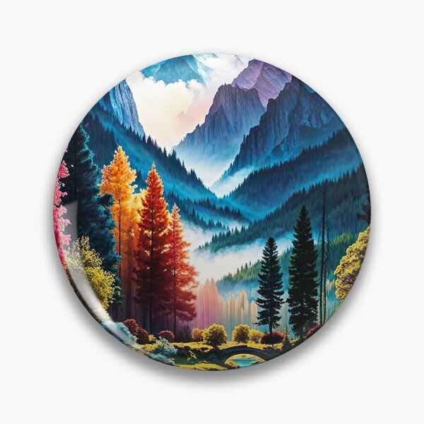 Artikelvorschau, Alpental der Farben entworfen und verkauft von PixelParadies.