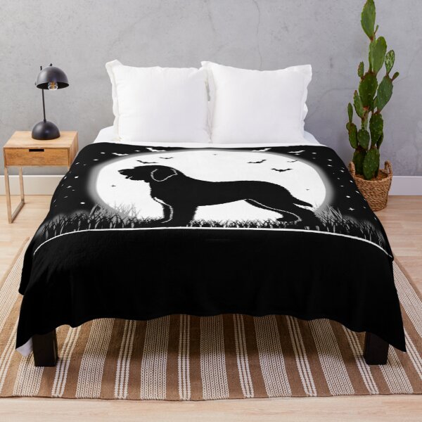 Item preview, Barbet Dog – Halloween Moon Silhouette designed and sold by The Real Life Symphony.