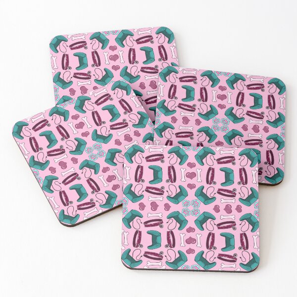 Item preview, Pastel Dog Gamer Pattern – Cute PS5 Controller, Hearts, Paws & Bones designed and sold by Dee-Stroud.