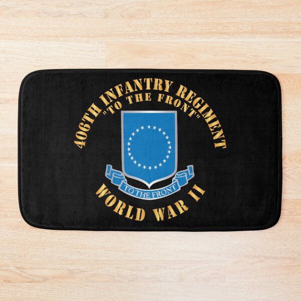 Item preview, Army  - 406th Infantry Regiment - To the Front - WWII w DUI X 300 designed and sold by Military Insignia Products.