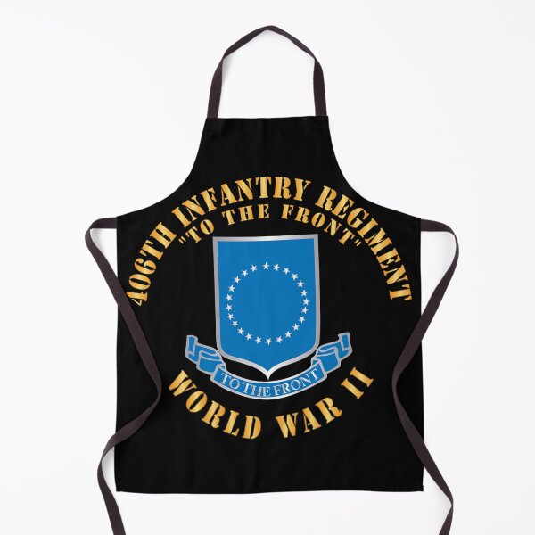 Item preview, Army - 406th Infantry Regiment - To the Front - WWII w DUI X 300 designed and sold by Military Insignia Products.