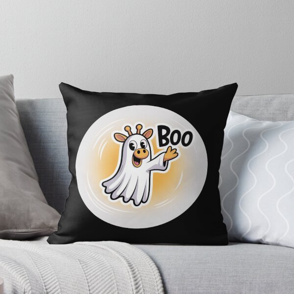 Item preview, Giraffe Boo Halloween designed and sold by ChearshiPrints.
