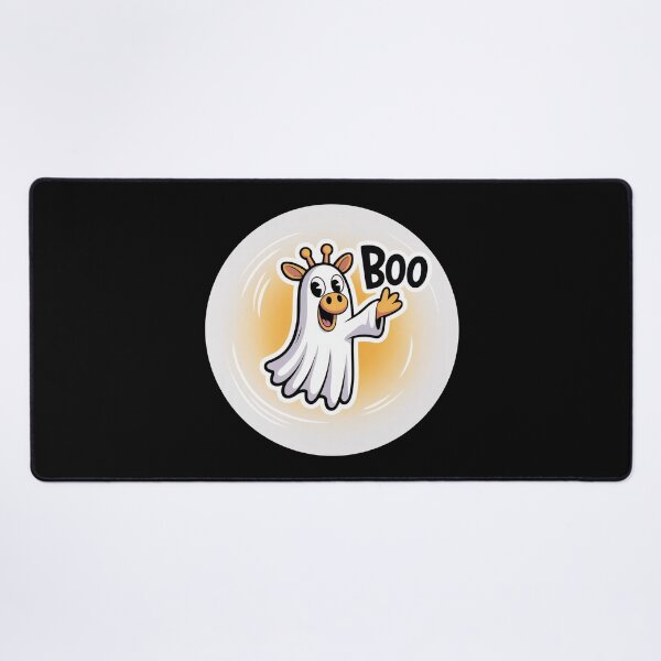 Item preview, Giraffe Boo Halloween designed and sold by ChearshiPrints.