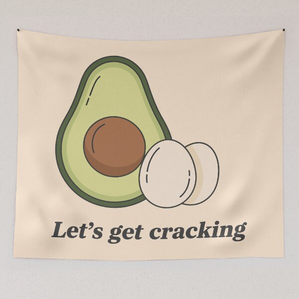 Item preview, Time to Get Cracking! designed and sold by Amir Faysal.
