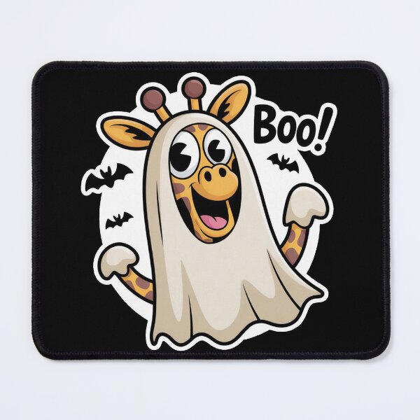 Item preview, Giraffe Boo Halloween designed and sold by ChearshiPrints.