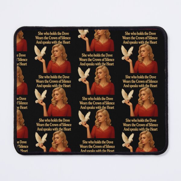 Item preview, She Who Holds the Dove – Crowned by Silence designed and sold by Projekt Artci.