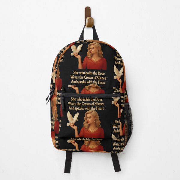 Item preview, She Who Holds the Dove – Crowned by Silence designed and sold by Projekt Artci.