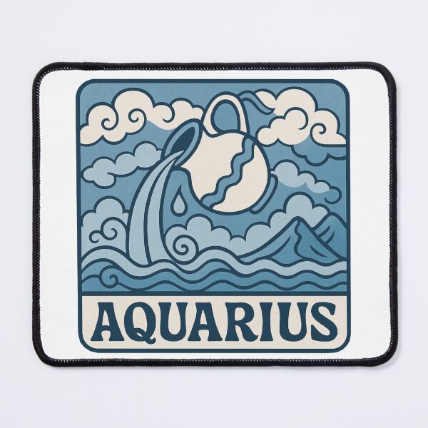 Item preview, Aquarius Vision (Squared) designed and sold by SebbanArts.