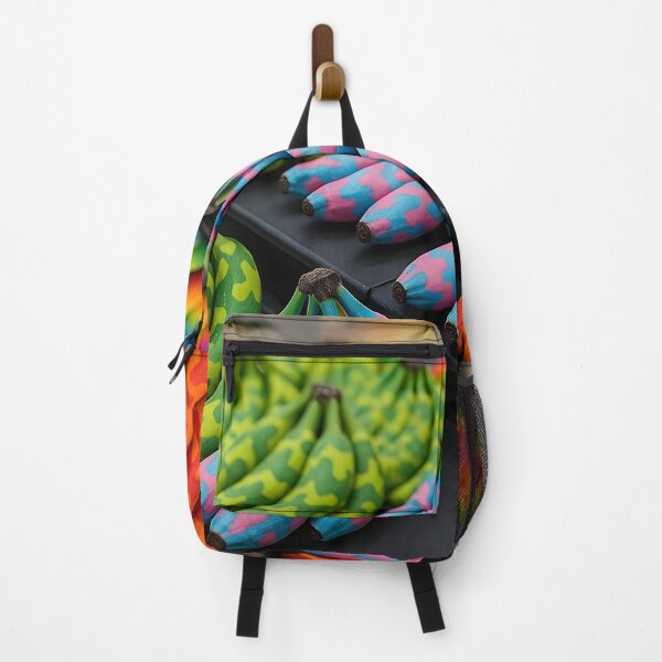 Item preview, Colorful Patterned Camouflage Bananas – Pop Art Fruit designed and sold by DuttyLion.