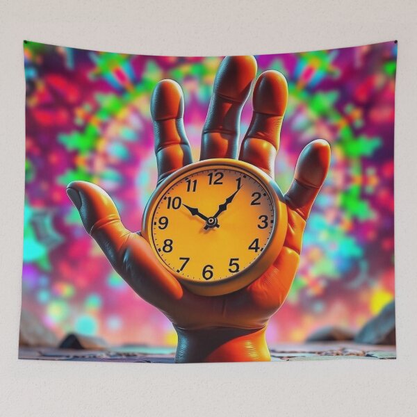 Item preview, Hand clock Art designed and sold by Tanu Biswas.