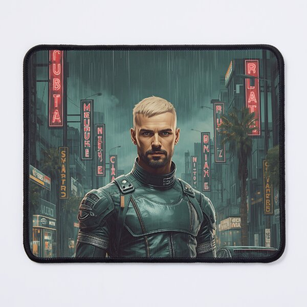 Item preview, Handsome Street Fighter in Retro Gaming Style 2 - gay style designed and sold by Museum Of Non-Existing Art.