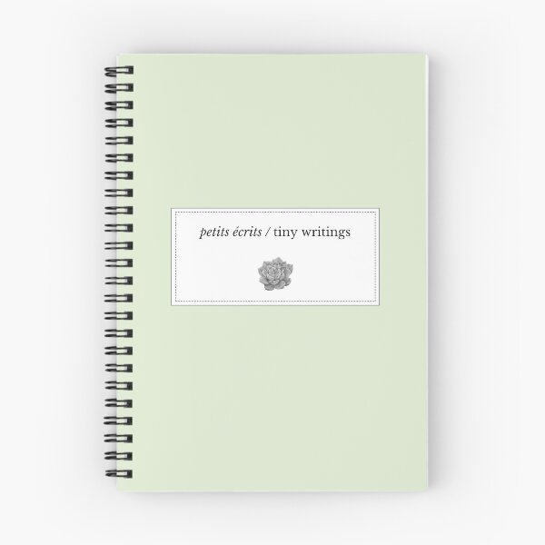 Item preview, Petits écrits / Tiny writings Pale Green with Succulent designed and sold by MariaHype.