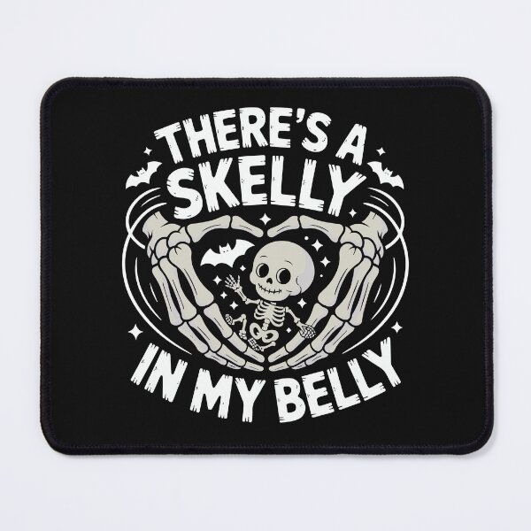 Item preview, There Skelly In My Belly Skeleton Women Halloween Maternity designed and sold by clothesy7.