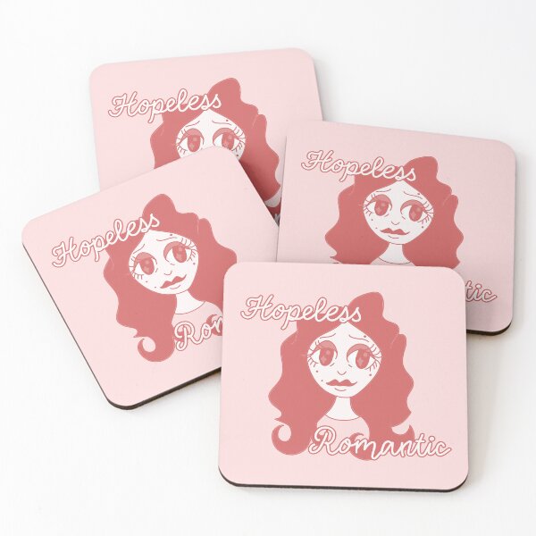 Item preview, Hopeless Romantic Sticker designed and sold by kornerupine.