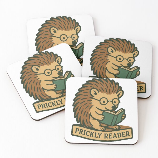 Item preview, Prickly Reader designed and sold by WhatevrWrksMrch.