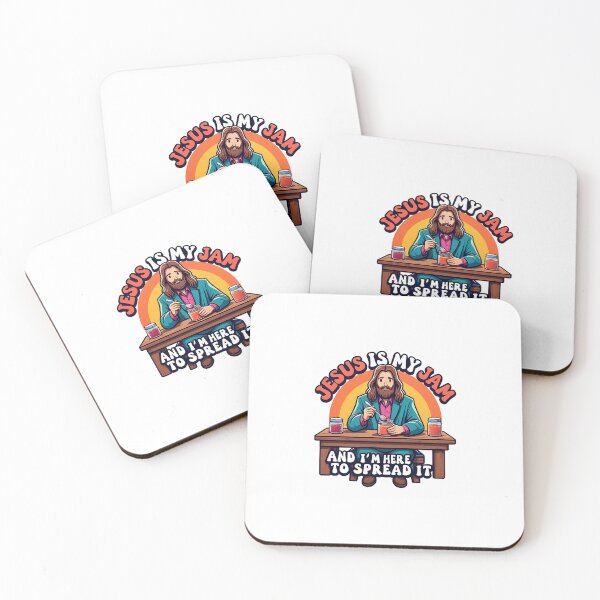 Item preview, Jesus is my Jam and I’m Here to Spread It designed and sold by LaughLine Design.