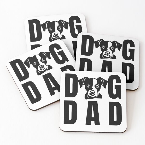 Artikelvorschau, Dog Dad T-Shirt - Lustiges Hunde Shirt entworfen und verkauft von GoodAuraDesigns.