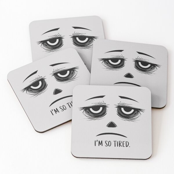 Item preview, I'm so tired. designed and sold by 123ks.