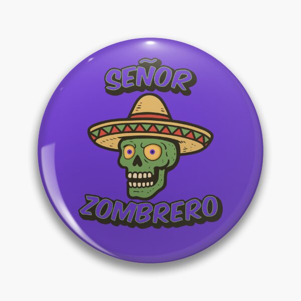 Artikelvorschau, Señor Zombrero (Lila Ausgabe) entworfen und verkauft von IKDG.