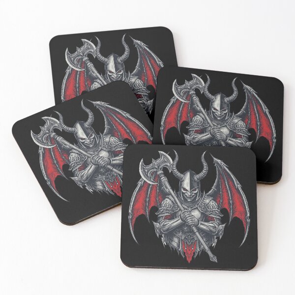 Item preview, Demonic Knight – Dark Warrior with Wings designed and sold by Hans-Design.