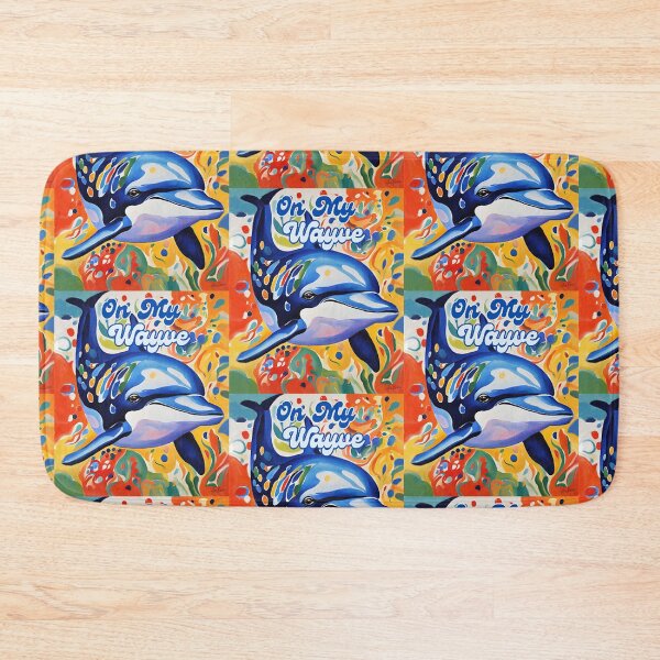 Item preview, On My Wayve Dolphin Meme designed and sold by IvaRenee.