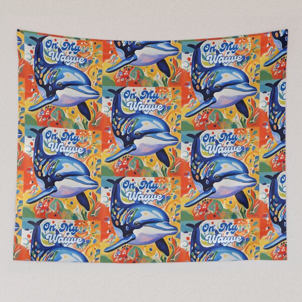 Item preview, On My Wayve Dolphin Meme designed and sold by IvaRenee.