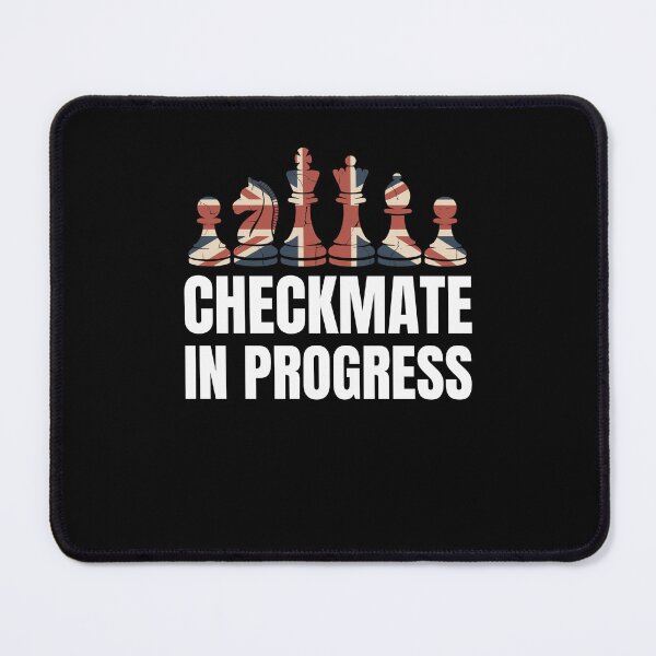 Item preview, Checkmate in progress UK flag chess pieces British chess designed and sold by snowry.