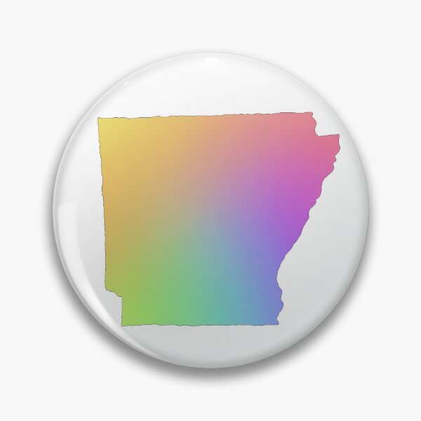 Item preview, Colorful Arkansas  designed and sold by Spike The Punch Design Co..