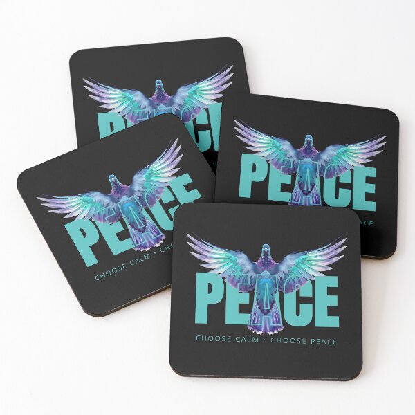 Item preview, PEACE Dove – Inspirational Motivational Bird Design with Spiritual Meaning designed and sold by Yuli Club.